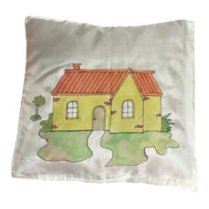 Cojin de seda con pañales personalizado para bebés