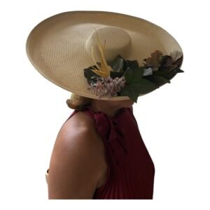 Pamela de fibra natural